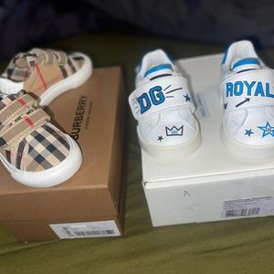 Baby Burberry & D&G Sneakers